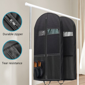 <span class=keywords><strong>Housse</strong></span> de protection transparente non tissée pour vêtements, imperméable et anti-humidité, pour costumes en cuir et vêtements en tissu et nylon - Product Image 1