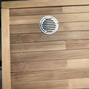 Moderna Stufa a Legna in Cedro Rosso da 6KW per Sauna Esterna, Capacità <span class=keywords><strong>6</strong></span> Persone, Vapore Umido - Product Image 4