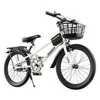 Vélo de montagne pour enfants de 20, 22 et 24 pouces, cadre en acier carbone, transmission par chaîne, capacité de charge de 100 kg, vélo de course pour enfants pour l'école