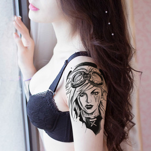 Nouveau Style Sexy Adultes Personnalisé <span class=keywords><strong>Tatouage</strong></span> Temporaire Autocollant Corps Art Jambe Épaule Poitrine Non Toxique Harf <span class=keywords><strong>Bras</strong></span> <span class=keywords><strong>Tatouage</strong></span> Autocollant pour Femmes - Product Image 5