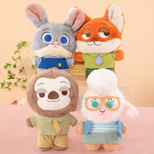 Figuras de Nick y Judy de Linda Popular Crazy Animal City, muñecos de zorro y conejo, juguetes para <span class=keywords><strong>dormir</strong></span> conmigo, regalos perfectos para las fiestas - Product Image 4