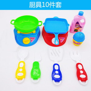 Ensemble de jouets pour enfants pour faire semblant de couper des fruits, jouets de cuisine en plastique pour pizza simulée, pour les enfants de 2 à 4 ans - Product Image 4