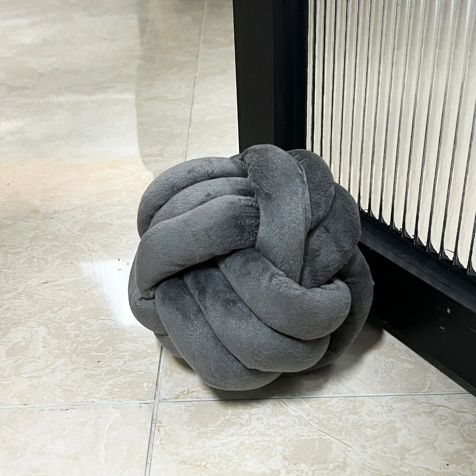 Knot Pillow Cushions Home Decor Door Stop Fabric Doorstops Knot Throw Pillows Knot Ball Pillows