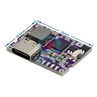 Module d'alimentation élévateur USB Type-C 5V 3.1A avec convertisseur boost IP5310, accessoires pour batterie externe avec interrupteur et indicateur LED
