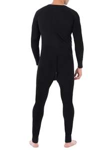 Combinaison thermique premium pour <span class=keywords><strong>homme</strong></span>, <span class=keywords><strong>couche</strong></span> de base chaude pour temps froid, haut et bas - Product Image 3