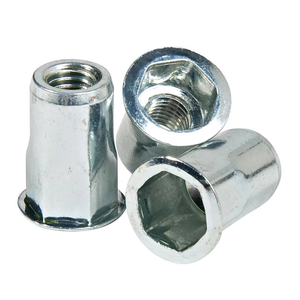 Frst M3-M16 mù đinh tán Nut với kẽm mạ kết thúc Hex đầu loại vật liệu thép không gỉ - Product Image 1