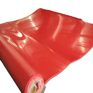 Anti Abrasion Tear Resistant Red Rubber Lining Natural NR Rubber Sheet