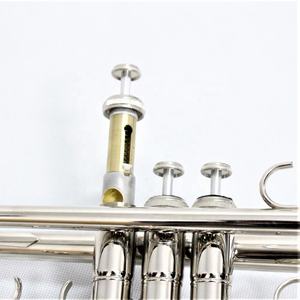 Trompeta de estudiante niquelada de alta calidad, Trompeta C a buen precio con tono BB - Product Image 3