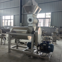 Industriële sapcentrifuge voor appels, peren en sinaasappels, spiraalsapcentrifuge voor citrusvruchten, capaciteit van 0,5 ton