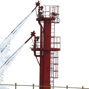 Tour d'incendie multi-structure en acier rouge pour la lutte contre les incendies (eau/mousse) - Product Image 4