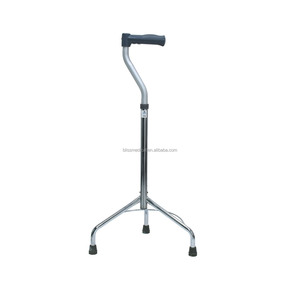 Bliss Medical <span class=keywords><strong>Canne</strong></span> pliante en aluminium <span class=keywords><strong>à</strong></span> <span class=keywords><strong>trois</strong></span> <span class=keywords><strong>pieds</strong></span> Bâton de marche extérieur pour fournitures de thérapie de réadaptation pour handicapés - Product Image 3