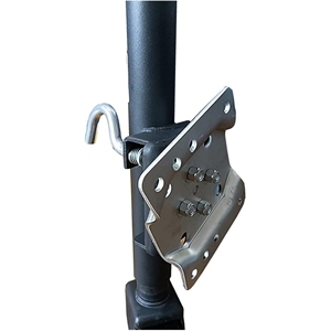 <span class=keywords><strong>Rueda</strong></span> <span class=keywords><strong>Jockey</strong></span> giratoria <span class=keywords><strong>plegable</strong></span> con rociador negro de 1500lbs con soporte para remolque con <span class=keywords><strong>rueda</strong></span> de 8 pulgadas para remolque RV, BoatTrailer - Product Image 3