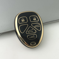 Casing Kunci Mobil OEM Soft TPU untuk Buick GL8 Enam Tombol Smart Fob Anti Gores Pelindung Grosir