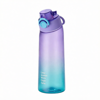 Bouteille d'eau Tritan 22 oz avec capsules de saveur, parfum de fruits, pour la salle de sport, le camping et les voyages