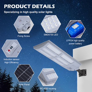 <span class=keywords><strong>Lampadaire</strong></span> <span class=keywords><strong>extérieur</strong></span> chinois à <span class=keywords><strong>LED</strong></span> solaire, différentes spécifications 300W 500W 1000W, ampoules multiples - Product Image 4