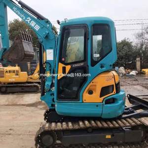 Mini-pelleuse d'occasion Kubota U35S, machine de terrassement, KUBOTA KX135 U35, équipement de construction - Product Image 2