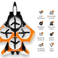 AiJH 2,4G Epp Rc avión espuma Rc avión de combate modelo Dual Control juguete volador Control remoto Drone Rc avión