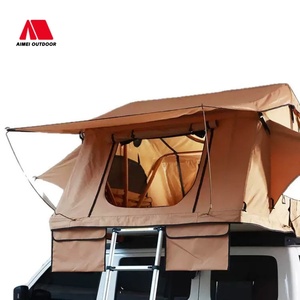Tente <span class=keywords><strong>de</strong></span> toit pliable pour camping, tout-terrain, SUV, voiture, camping en plein air, entièrement automatique, pour voyages en autonomie - Product Image 3
