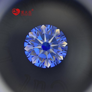 Tình Yêu Lửa Đá Quý Melee Kích Thước Châu Âu Sao Cắt Lỏng Tổng Hợp Trắng Cz Đá 5A Vòng Rực Rỡ Cắt Cubic Zirconia - Product Image 2