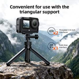 Marco de Aluminio Amazear para DJI Osmo Action 6, Jaula Metálica Profesional con Revestimiento Antiarañazos y Diseño de Liberación Rápida - Product Image 4