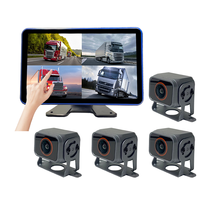 Nueva Pantalla Táctil Hesida de 4 Canales para Automóvil, Función de IA, Pantalla Táctil de 10 Pulgadas para Excavadora, Camioneta, Autobús, Camión, Furgoneta
