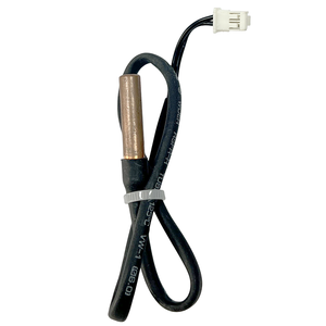 Sonde de température NTC 10K à 2 broches avec sonde en <span class=keywords><strong>cuivre</strong></span> 125 ℃   Fil en silicone haute température pour unité extérieure de climatiseur - Product Image 1