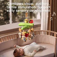 Tumama enfants en peluche jouets suspendus oiseaux animaux Nature Design sensoriel berceau jouet pour bébé Mobile 360 degrés rotatif jouets suspendus