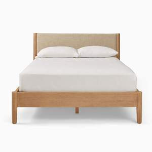 Muebles de Dormitorio de Alta Calidad al por Mayor, Cama de Madera Sólida, Gruesa y Pesada, Estable y Cómoda, Tamaño Queen y King - Product Image 2