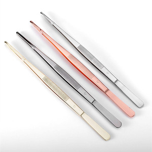 <span class=keywords><strong>Pinzas</strong></span> <span class=keywords><strong>de</strong></span> <span class=keywords><strong>cocina</strong></span> <span class=keywords><strong>de</strong></span> acero inoxidable, 30CM, para chef, hielo, comida, logotipo personalizado - Product Image 3