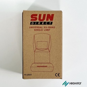 Highfly OEM SUN DIRECT K-US51 Télévision par satellite Bande <span class=keywords><strong>KU</strong></span> à <span class=keywords><strong>gain</strong></span> élevé <span class=keywords><strong>LNB</strong></span> unique - Product Image 3
