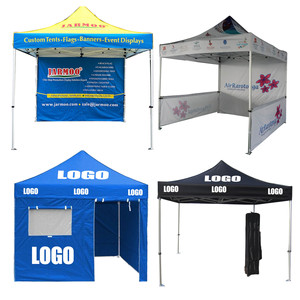 Toldo hexagonal <span class=keywords><strong>plegable</strong></span> de acero para publicidad, carpa a prueba de viento, 10x10, para regalo - Product Image 1