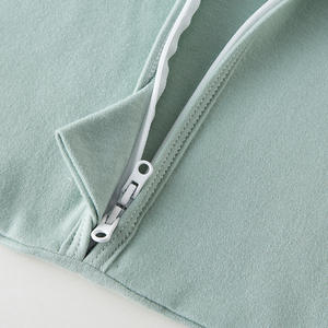 Sacco Nanna per Neonati 0-6 Mesi 1.0 TOG in Puro Cotone Coperta Indossabile con Cerniera Bidirezionale Traspirante Sacco a Pelo per Neonati - Product Image 2