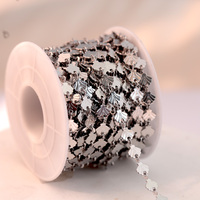 Chaînes en vrac en acier inoxydable pour la fabrication de colliers DIY, bracelets faits main et accessoires de bijouterie