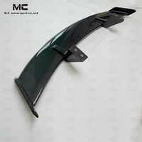 Kit carrosserie en fibre de carbone véritable style MP, grand aileron arrière, aileron de coffre arrière pour BMW G82 M4 2020-IN
