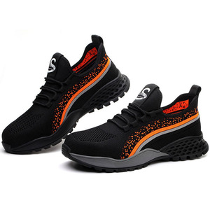 Commercio all'ingrosso SB SBP <span class=keywords><strong>S1P</strong></span> Fly di Lavoro A Maglia di Sicurezza della Scarpa Da Tennis Kevllar Modello di Sport di Sicurezza Scarpe - Product Image 1