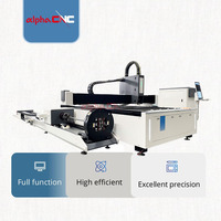 Mesin Pemotong Laser Serat CNC Siap Kirim 500W/1000W/1500W Kontrol Cypcut Didukung AI untuk Pipa & Plat Logam 3-Axis