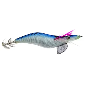 Venda quente gabarito lula luminosa com gancho, pesca camarão isca iscas artificiais kit olhos 3D