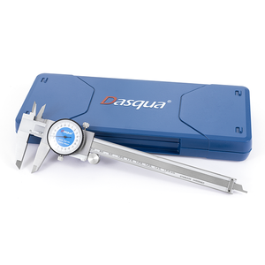 <span class=keywords><strong>Calibrador</strong></span> <span class=keywords><strong>Vernier</strong></span> de Acero Inoxidable Dasqua 0-150 mm con Graduación de 0.02 mm y <span class=keywords><strong>Doble</strong></span> Protección Contra Impactos - Product Image 6