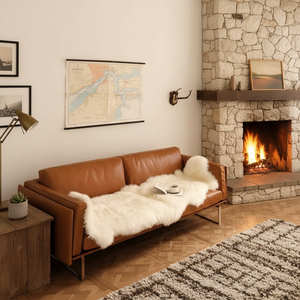 <span class=keywords><strong>Tapis</strong></span> moderne en fausse fourrure moelleuse et brillante, à poils longs, lavable, couleur unie, antidérapant pour couloir - Product Image 3