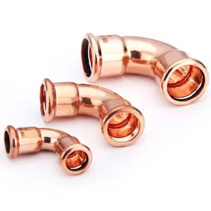 Coude de presse en cuivre haute pression de 1/2 "-raccord de compression femelle pour plomberie - Product Image 3
