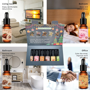 Ensemble d'huiles essentielles 10 ml Huiles pures naturelles Revitalisant pour la peau Désodorisant comprenant Tea Tree Lavande Mary Eucalyptus Frais - Product Image 3