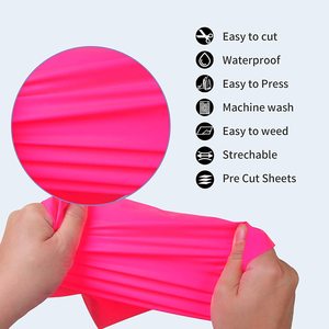 Rollos de vinilo de transferencia de prensa de calor 3D, <span class=keywords><strong>luminosos</strong></span>, película de letras de vinilo para camiseta, venta al por mayor de fábrica HTV - Product Image 3