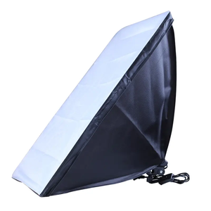 Precio de fábrica Venta caliente 50x70CM Softbox E27 Enchufe único 2M Soporte <span class=keywords><strong>5500K</strong></span> Bombillas Kit de luz de fotografía - Product Image 1