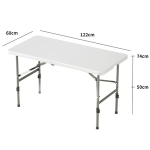 Table commerciale moderne en plastique pour le marché de nuit Stall Office Hotel School & Workshop Utilisation - Product Image 4