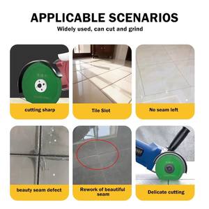 Disco De Corte De Vidro De Diamante Para Telha Cerâmica Garrafa De Vinho De Jade-Alta Dureza 1.2mm OBM Personalizado - Product Image 6