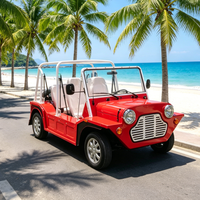 Mini Moke électrique pour voiture 4 places 4x4, voiturette de golf 96V certifiée CE