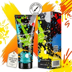 Kit de coloration capillaire professionnel à l'huile d'argan biologique, crème au henné importée pour hommes et femmes - Product Image 4