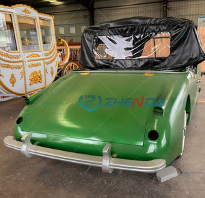 Largement utilisé vert Mini 2 places classique vieille <span class=keywords><strong>voiture</strong></span> de sport de course Vintage <span class=keywords><strong>voiture</strong></span> antique pour le tourisme - Product Image 2
