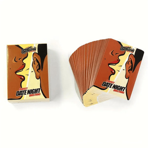 Carte da Gioco Personalizzabili per Appuntamenti Romantici con Domande in Inglese, in Carta Patinata per Conversazioni di Coppia e Interazioni Genitore-Figlio - Product Image 4