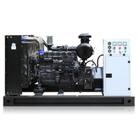 Générateur diesel de type ouvert super silencieux 200-500 KVA WEICHAI BAUDOUIN avec moteur Lambert et alternateur sans balais